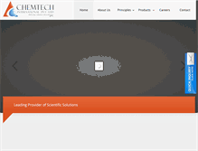 Tablet Screenshot of chemtechint.com